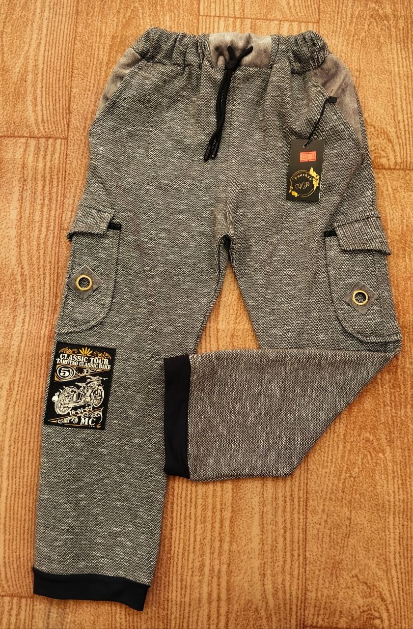 شلوار اسلش مدل بگ بافت بچگانه مناسب پاییز و زمستان